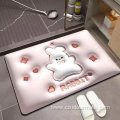 NEW 3D Bathroom Water Absorbent Rubber Door Mats